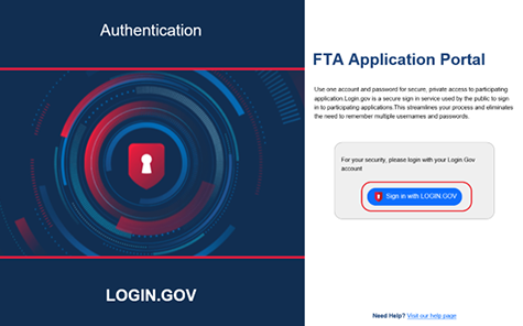 fta application portal